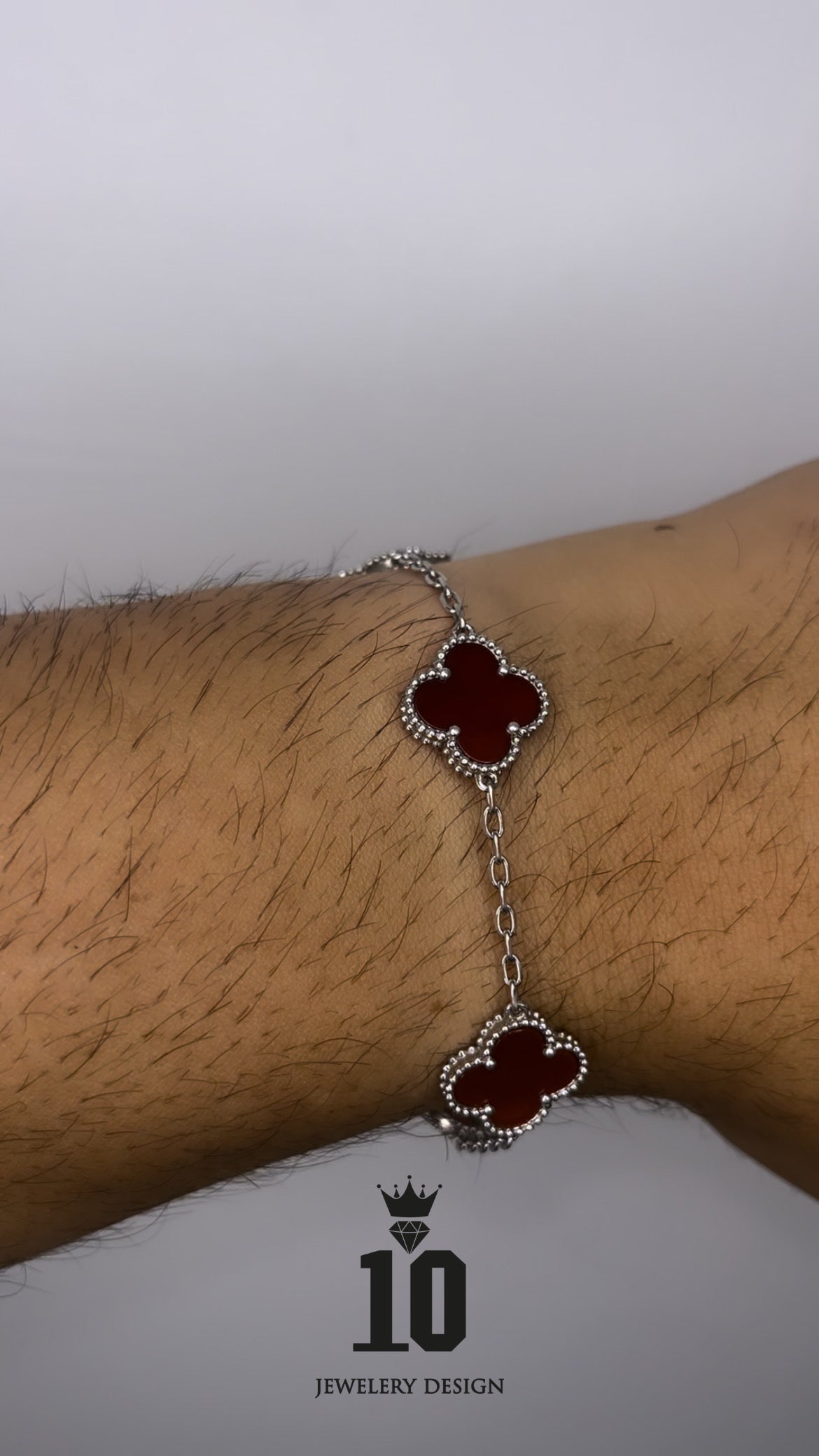 Bracciale Mod Van Cleef Red