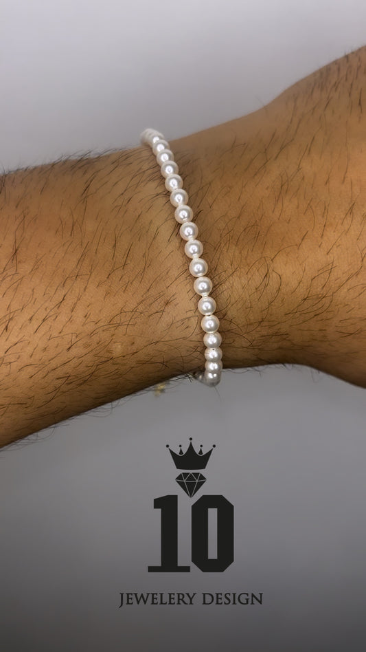 Bracciale white pearl